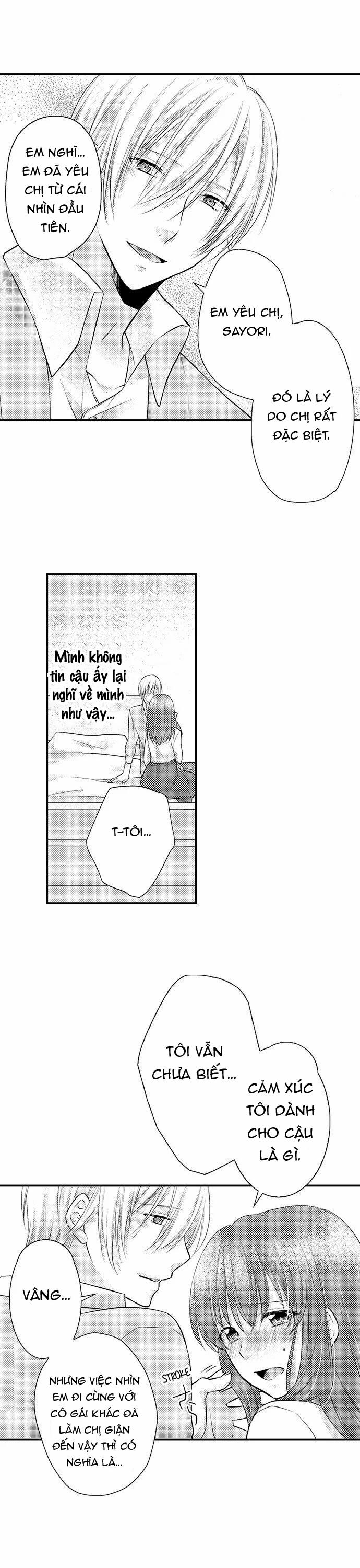 Xin Lỗi, Em Không Thể Chỉ Ngủ Với Chị Được 8.2 trang 0