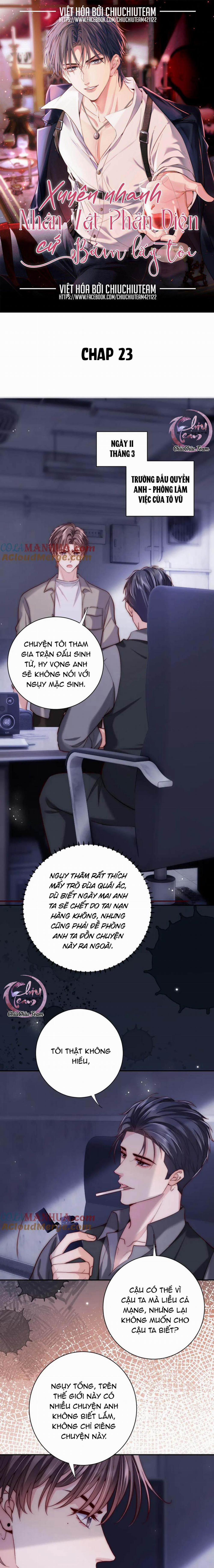 Xuyên Nhanh Nhân Vật Phản Diện Cứ Bám Lấy Tôi 23 trang 1