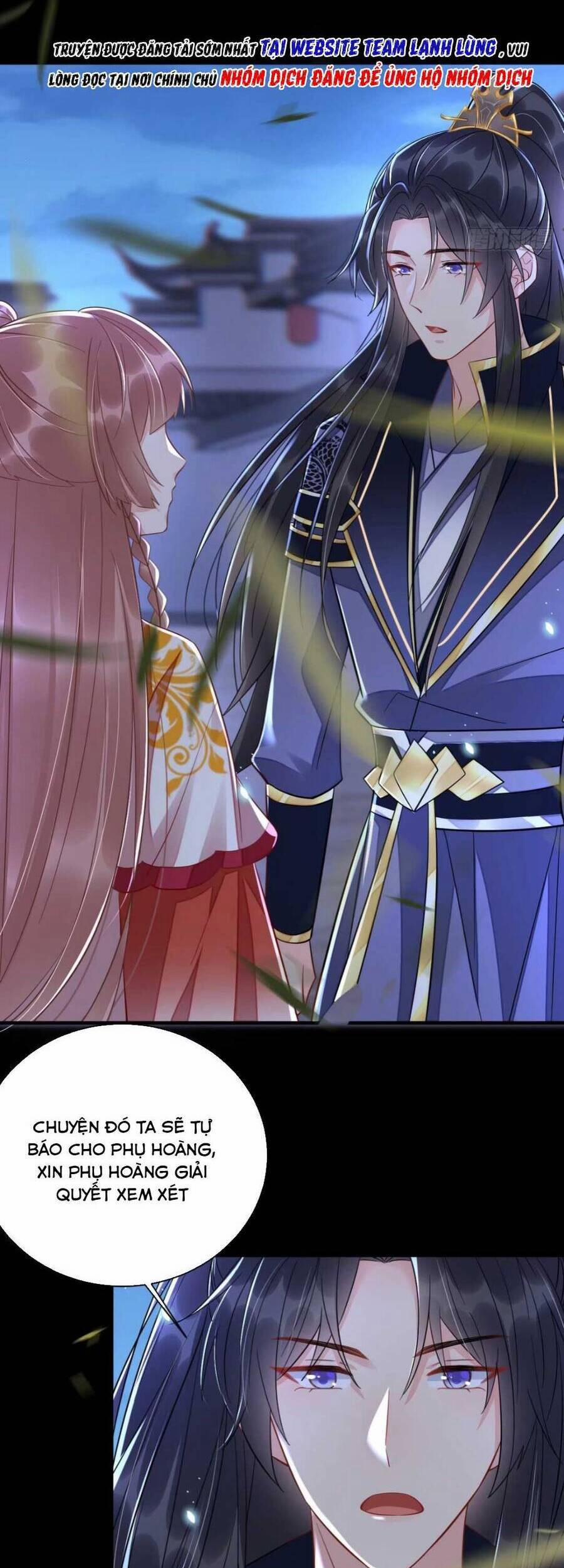 Xuyên Qua Làm Vương Phi Miệng Quạ 8 trang 14