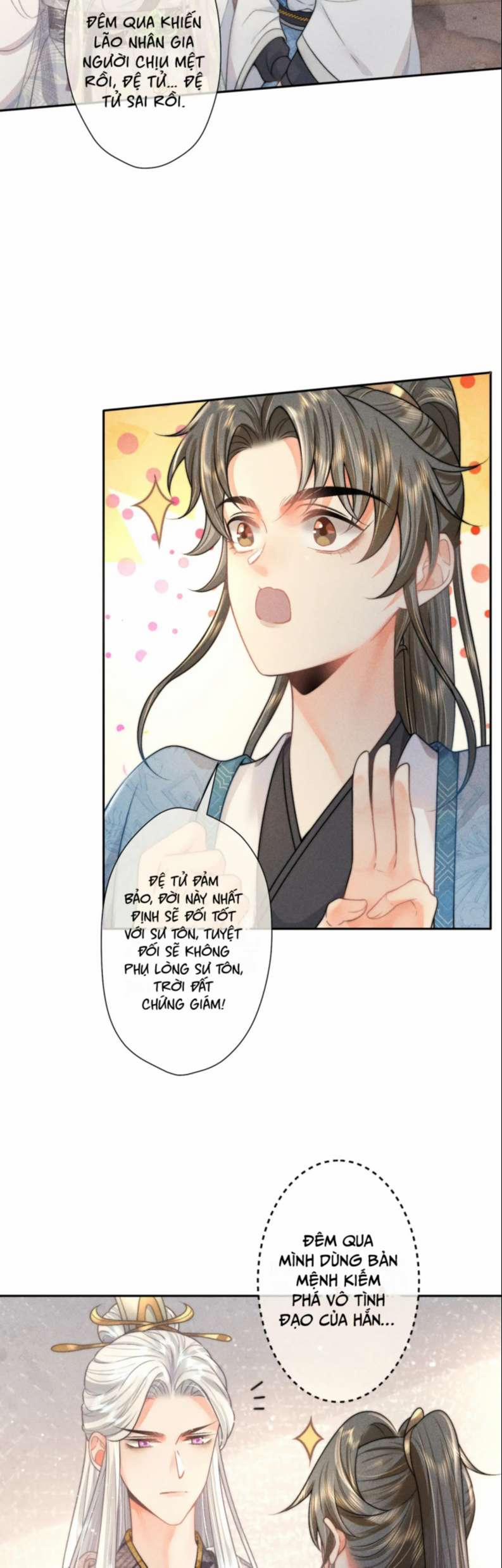 Xuyên Thành Đồ Đệ Ngốc Nghếch Của Hắc Tâm Liên 11 trang 16