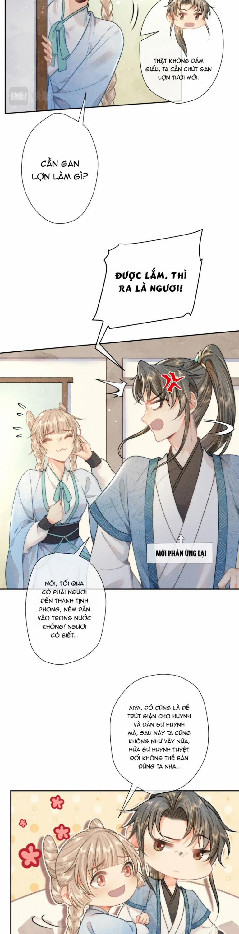 Xuyên Thành Đồ Đệ Ngốc Nghếch Của Hắc Tâm Liên 12 trang 11