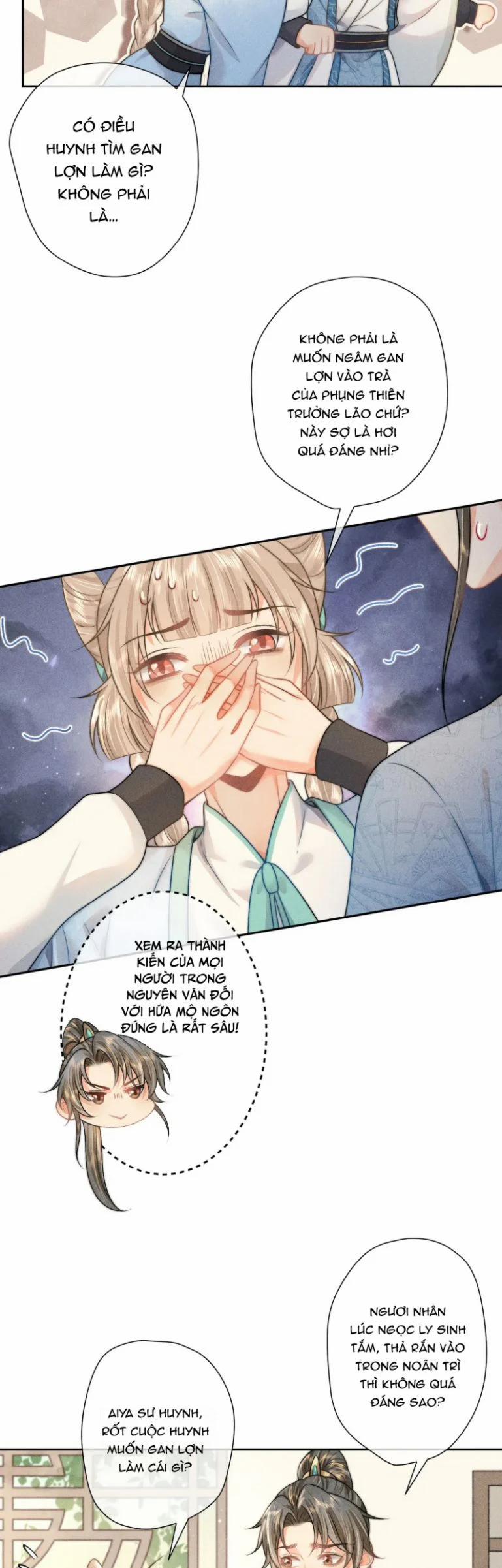 Xuyên Thành Đồ Đệ Ngốc Nghếch Của Hắc Tâm Liên 12 trang 12