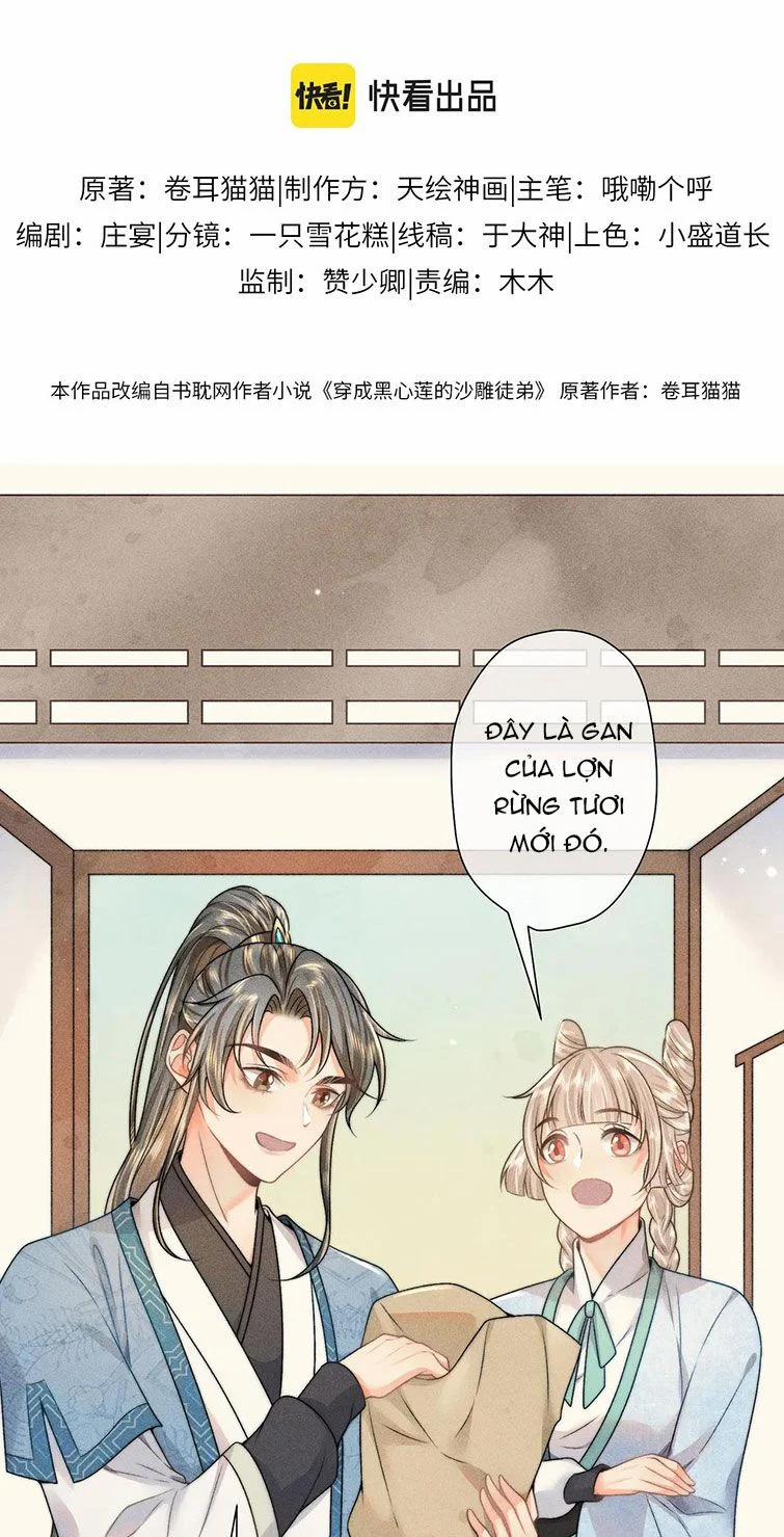 Xuyên Thành Đồ Đệ Ngốc Nghếch Của Hắc Tâm Liên 13 trang 2