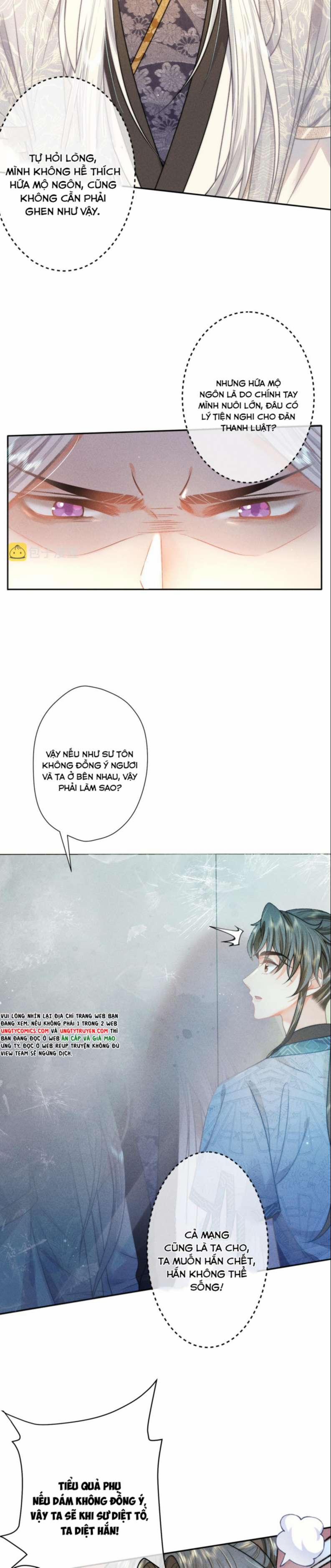 Xuyên Thành Đồ Đệ Ngốc Nghếch Của Hắc Tâm Liên 16 trang 5