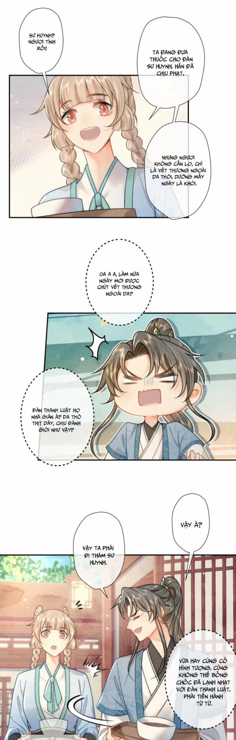 Xuyên Thành Đồ Đệ Ngốc Nghếch Của Hắc Tâm Liên 4 trang 17