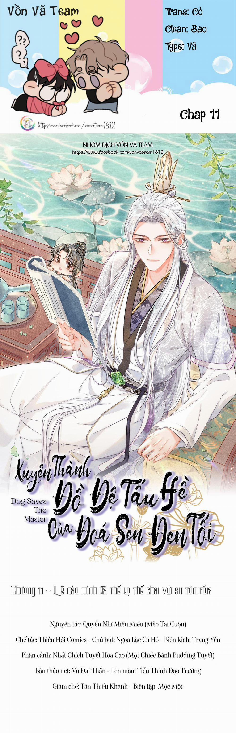 Xuyên Thành Đồ Đệ Tấu Hề Của Đoá Sen Đen Tối 11 trang 0