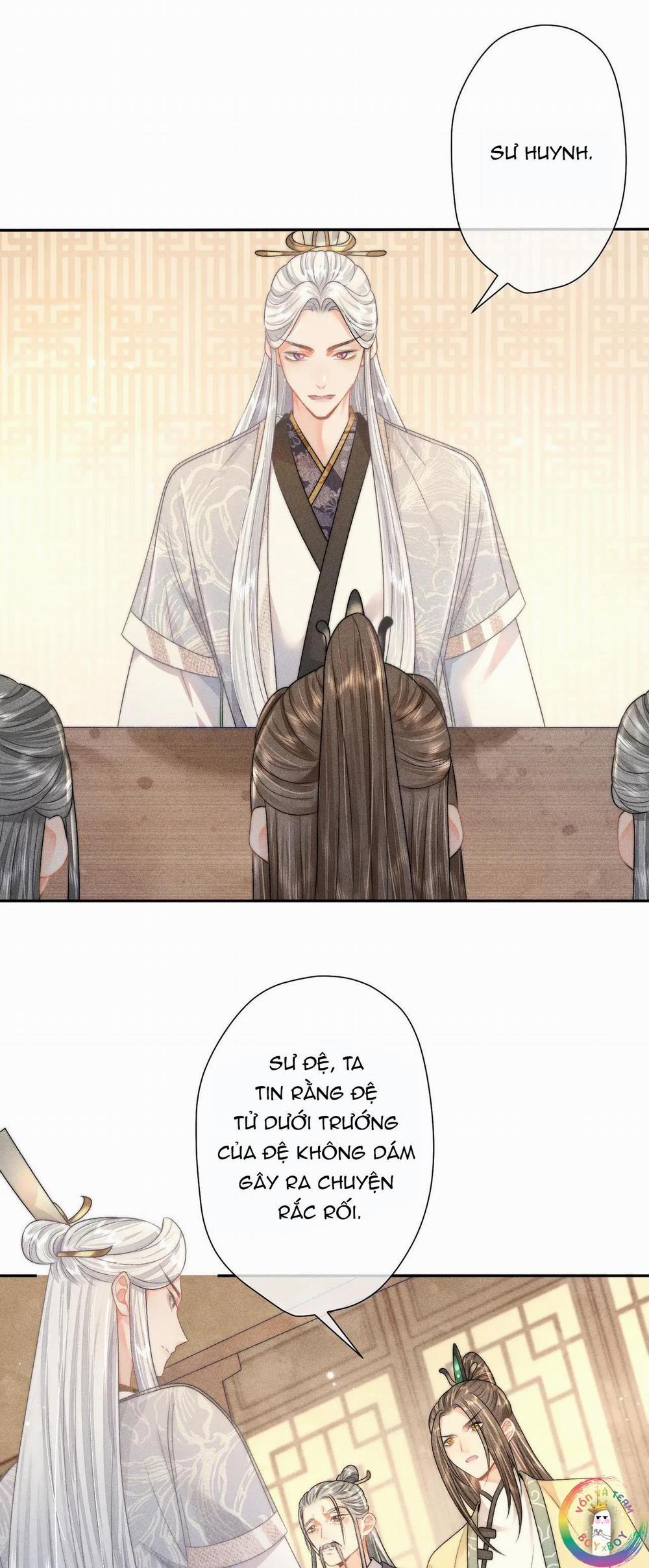 Xuyên Thành Đồ Đệ Tấu Hề Của Đoá Sen Đen Tối 21 Ngang raw trang 11