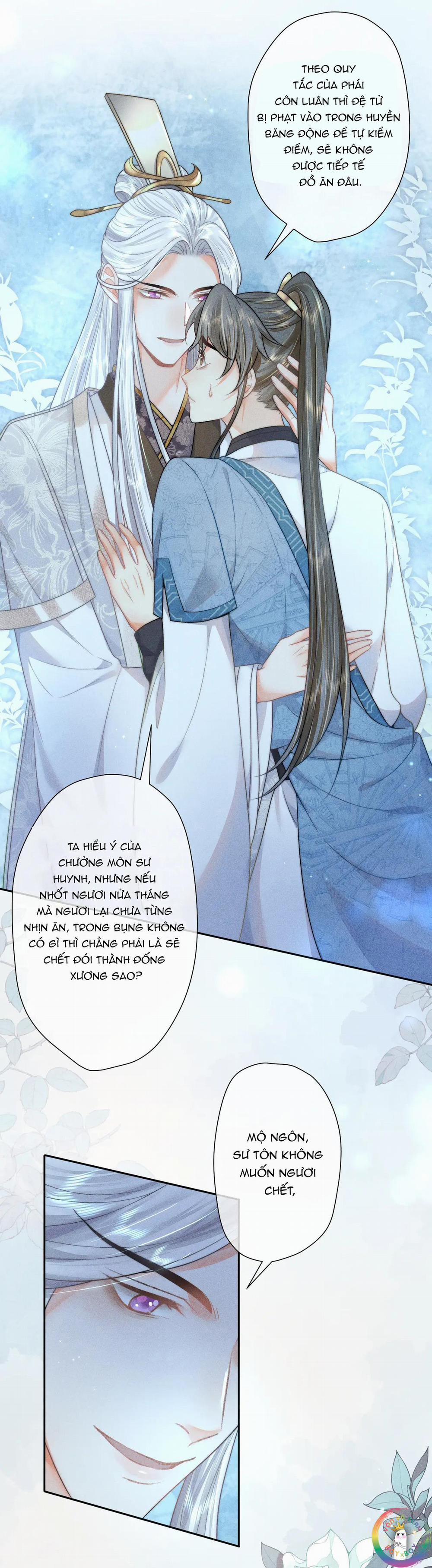 Xuyên Thành Đồ Đệ Tấu Hề Của Đoá Sen Đen Tối 21 Ngang raw trang 3