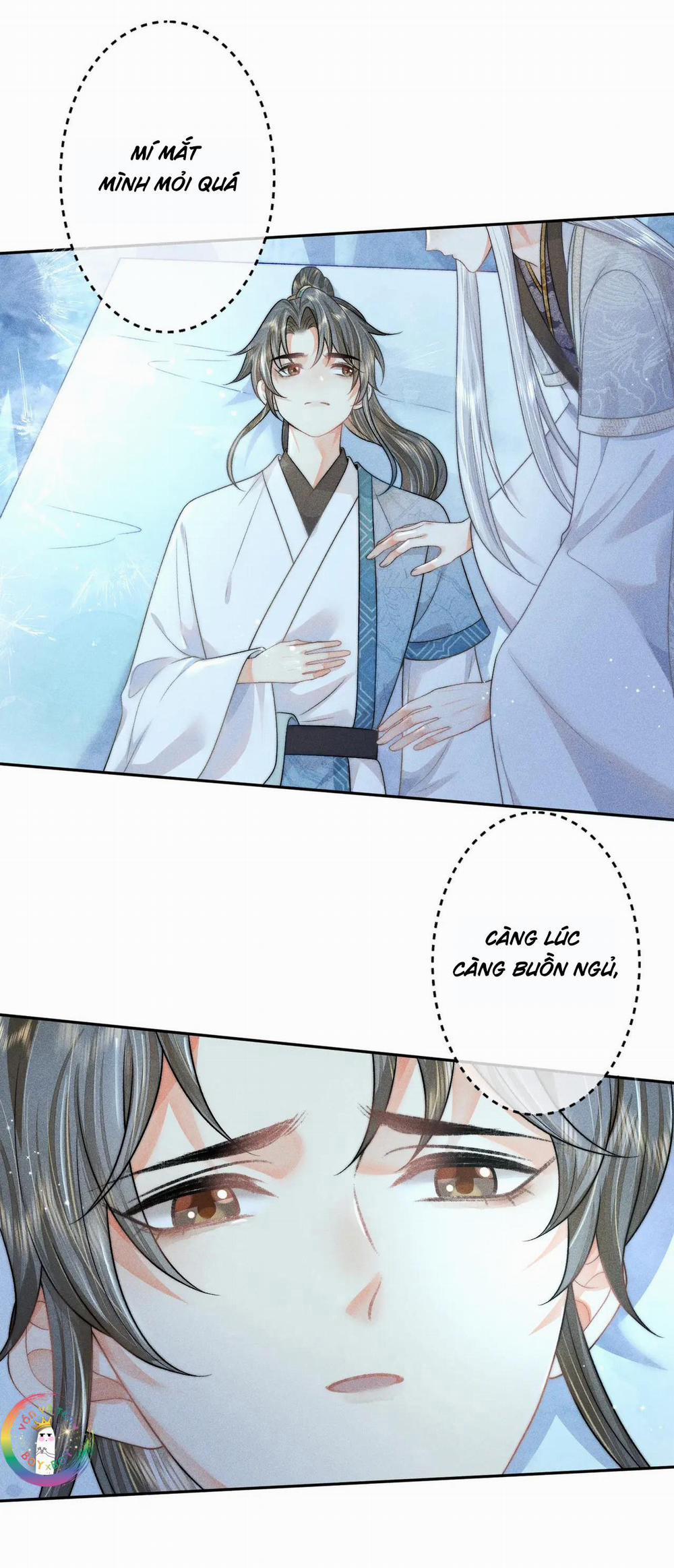 Xuyên Thành Đồ Đệ Tấu Hề Của Đoá Sen Đen Tối 21 Ngang raw trang 7