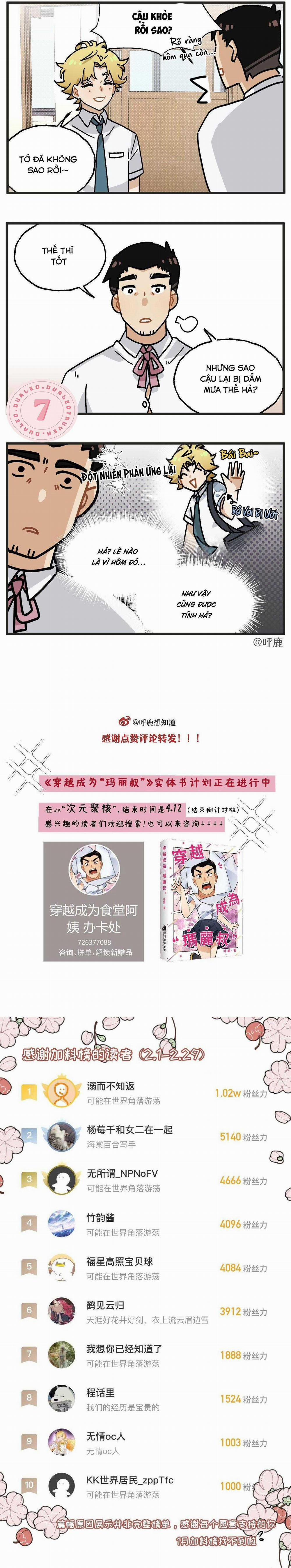 Xuyên Việt Trở Thành Nữ Chính Marry Sue 24.2 trang 2