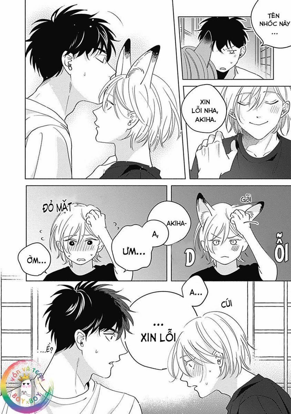 Yakimochi wa kitsuneiro (END) 5 END trang 21