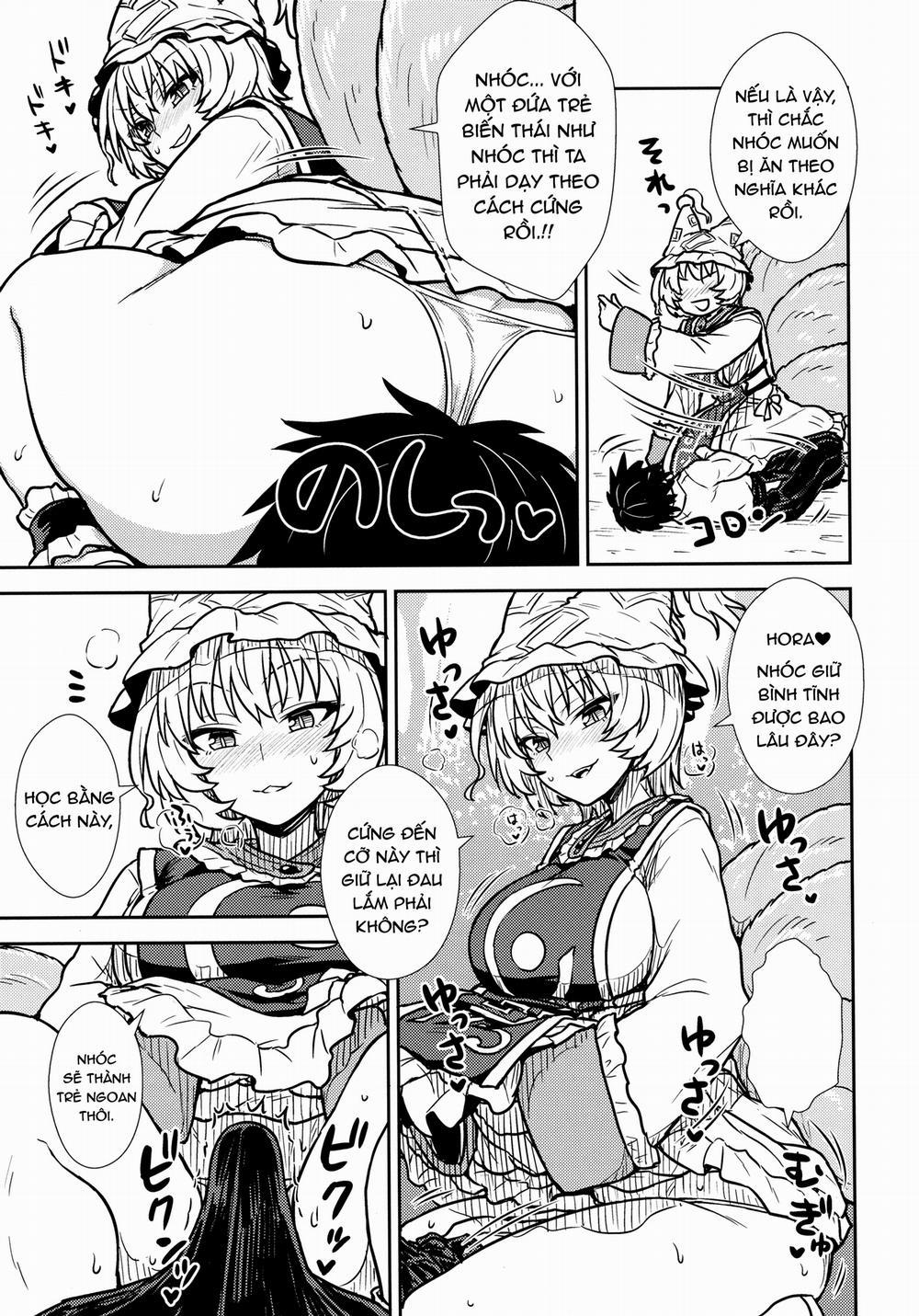 Yakumo Ran no Kyouikuteki Shidou (Touhou Project) Oneshot trang 10
