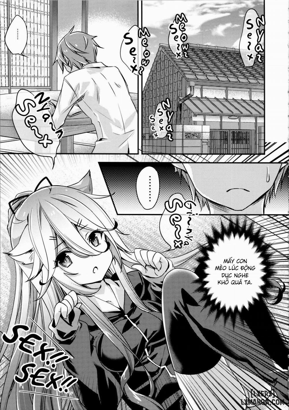 Yamakaze Nyanko wa Gaman ga Dekinai Oneshot trang 5