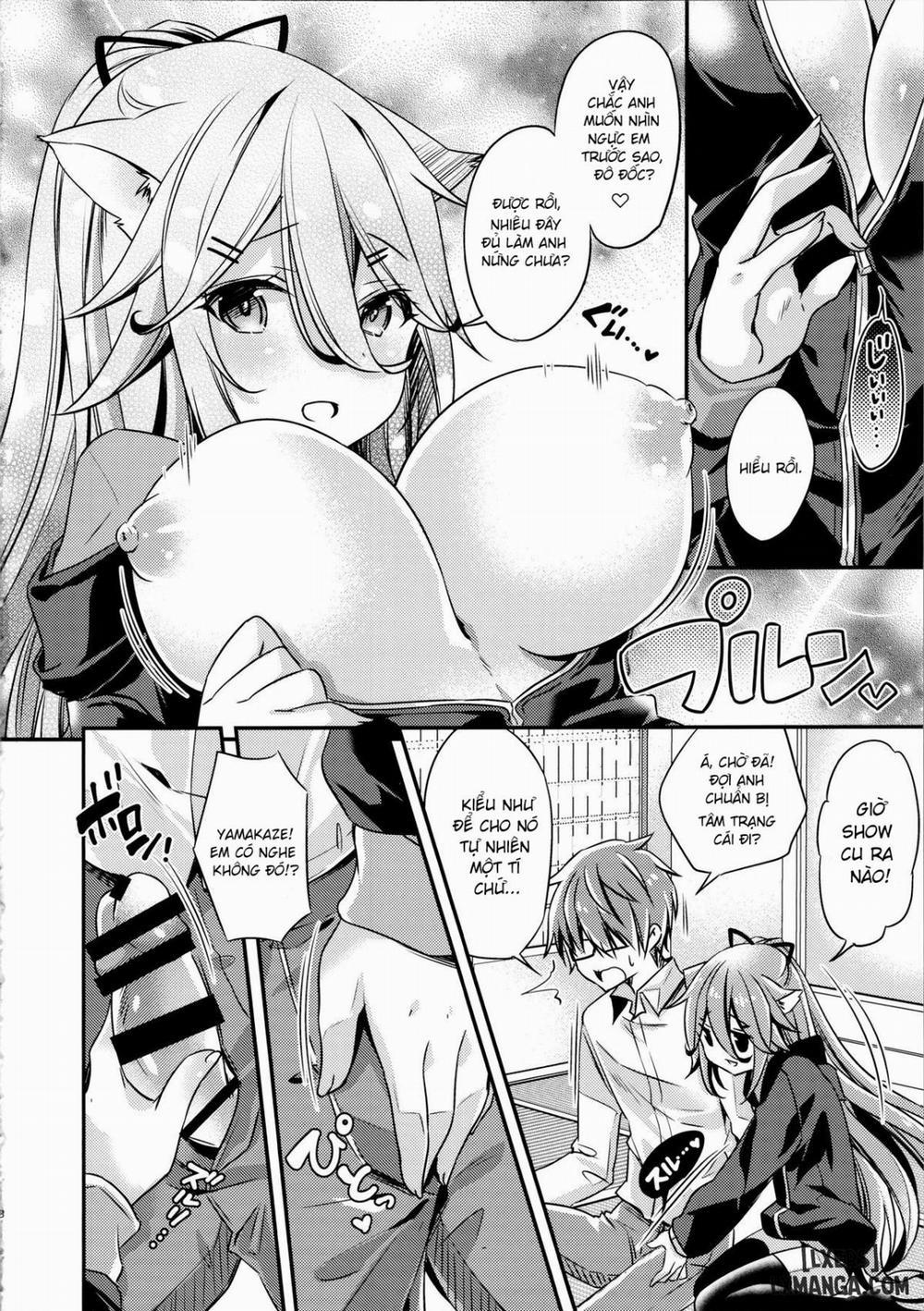Yamakaze Nyanko wa Gaman ga Dekinai Oneshot trang 8