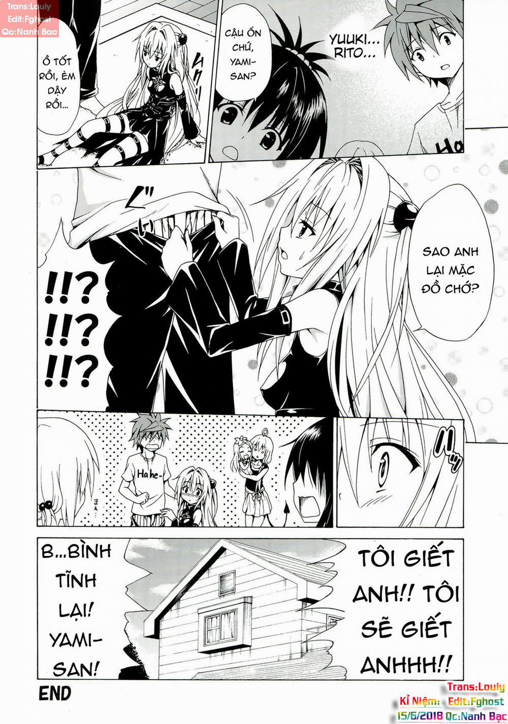 Yami Ochi Game (To Love-Ru) Oneshot trang 40