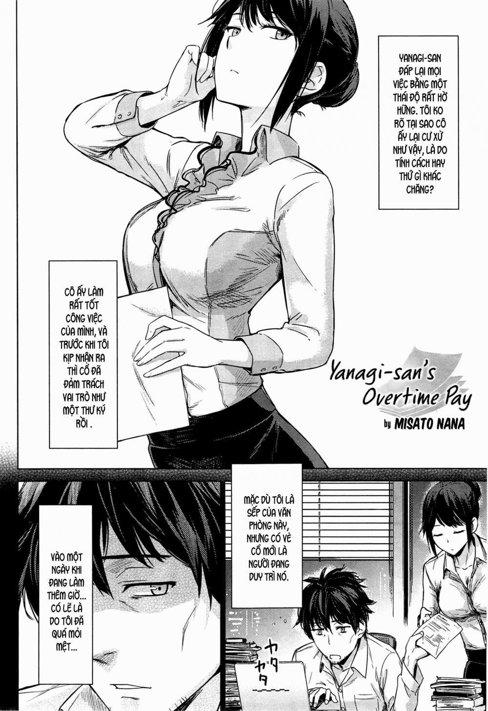 Yanagi-san no Zangyou Teate Oneshot trang 1
