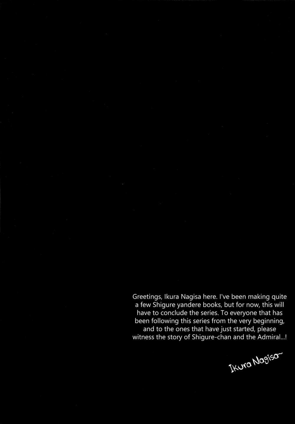 Yandere Shigure to Wakaretai (Kantai Collection) Oneshot trang 2