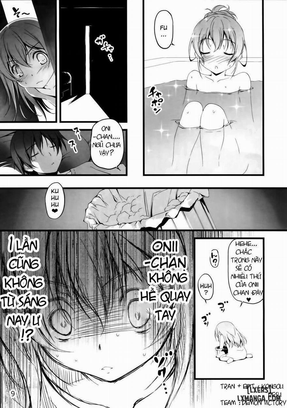 Yappari Uchi no Imouto ga Okashii Oneshot trang 8