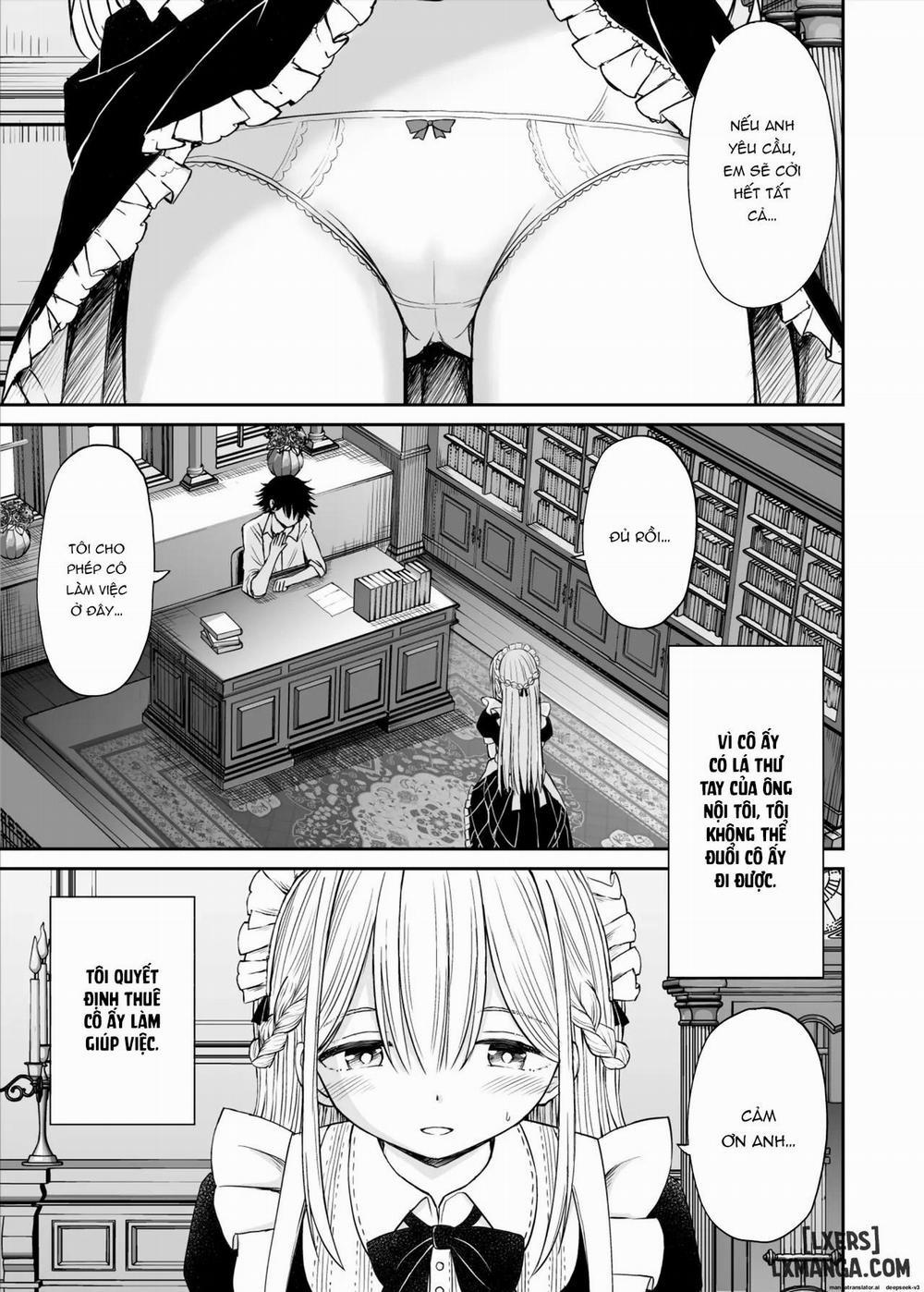 Yawaraka Maid no Gohoushi Sex Oneshot. trang 9