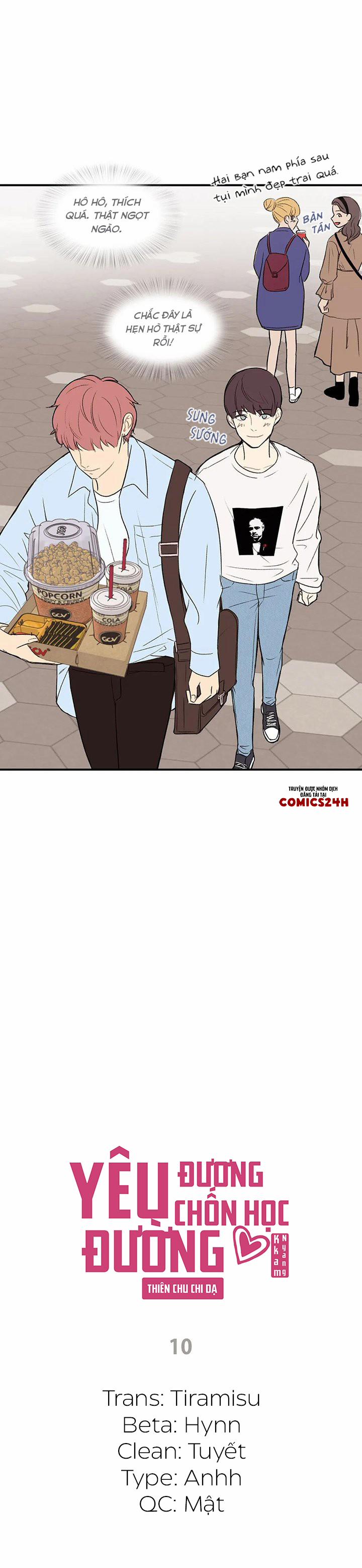 Yêu Đương Chốn Học Đường 10 trang 2