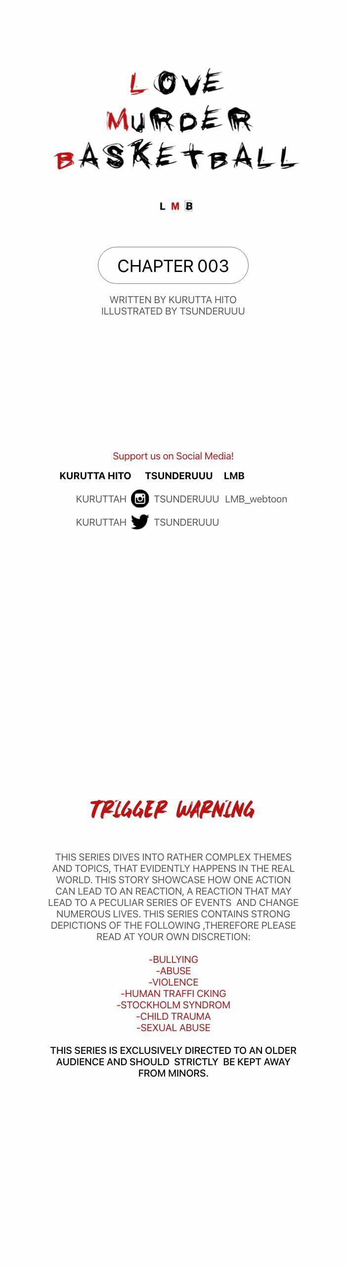 Yêu Phải Kẻ Sát Nhân Bóng Rổ 3 trang 0