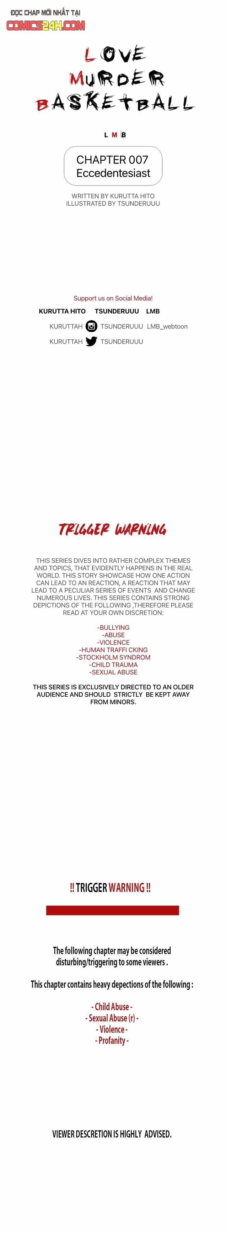 Yêu Phải Kẻ Sát Nhân Bóng Rổ 7 trang 0