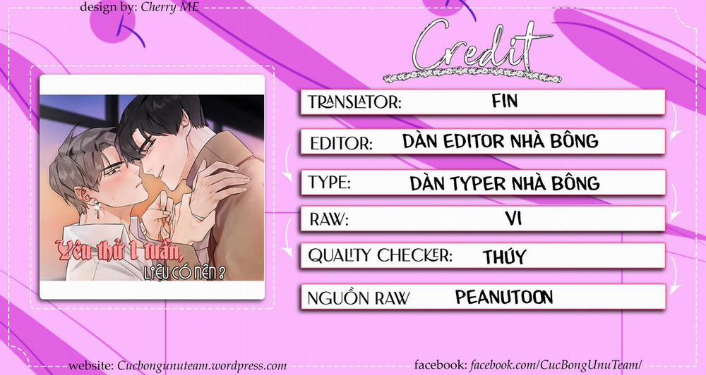 Yêu Thử 1 Tuần, Liệu Có Nên 10 (H) trang 0