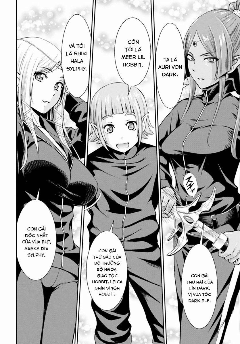 Yojouhan Isekai Kouryuuki 0.0 Đàm phán hòa bình với tộc elf trên căn phòng 4 chiếu rưỡi trang 11