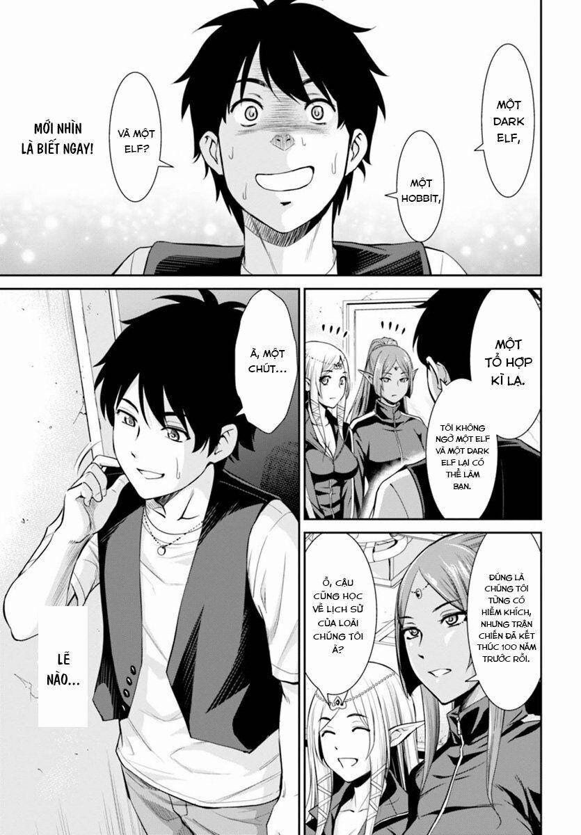 Yojouhan Isekai Kouryuuki 0.0 Đàm phán hòa bình với tộc elf trên căn phòng 4 chiếu rưỡi trang 12