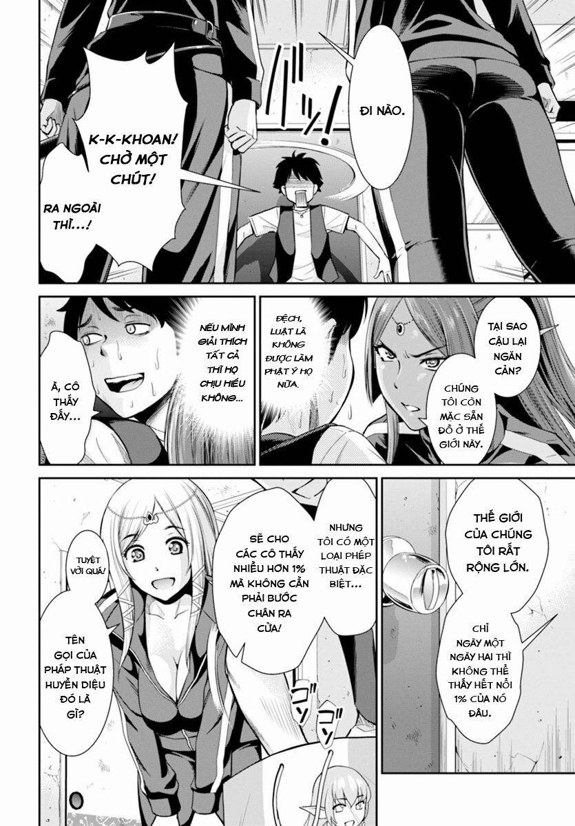 Yojouhan Isekai Kouryuuki 0.0 Đàm phán hòa bình với tộc elf trên căn phòng 4 chiếu rưỡi trang 15