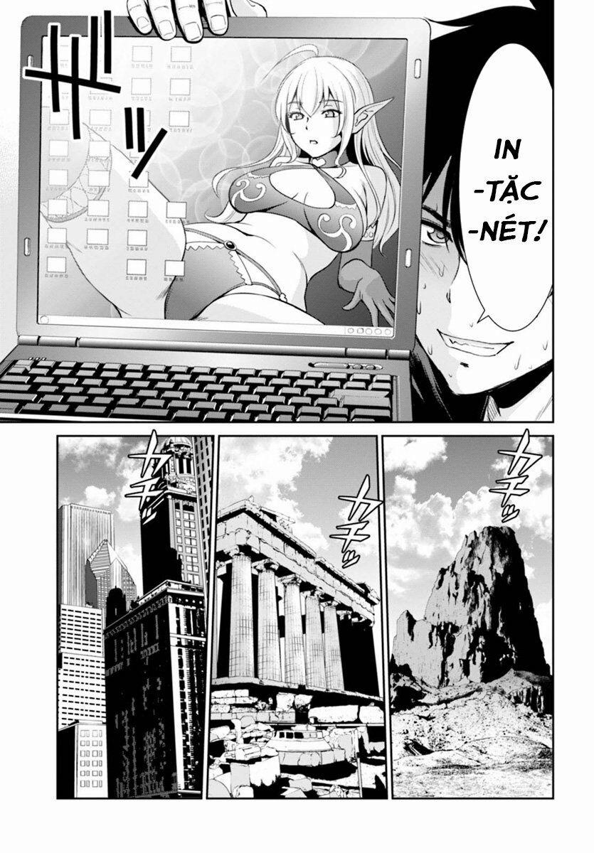 Yojouhan Isekai Kouryuuki 0.0 Đàm phán hòa bình với tộc elf trên căn phòng 4 chiếu rưỡi trang 16