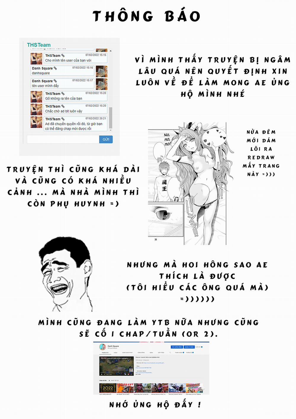 Yojouhan Isekai Kouryuuki 0.0 Nuột nà và thông báo trang 8