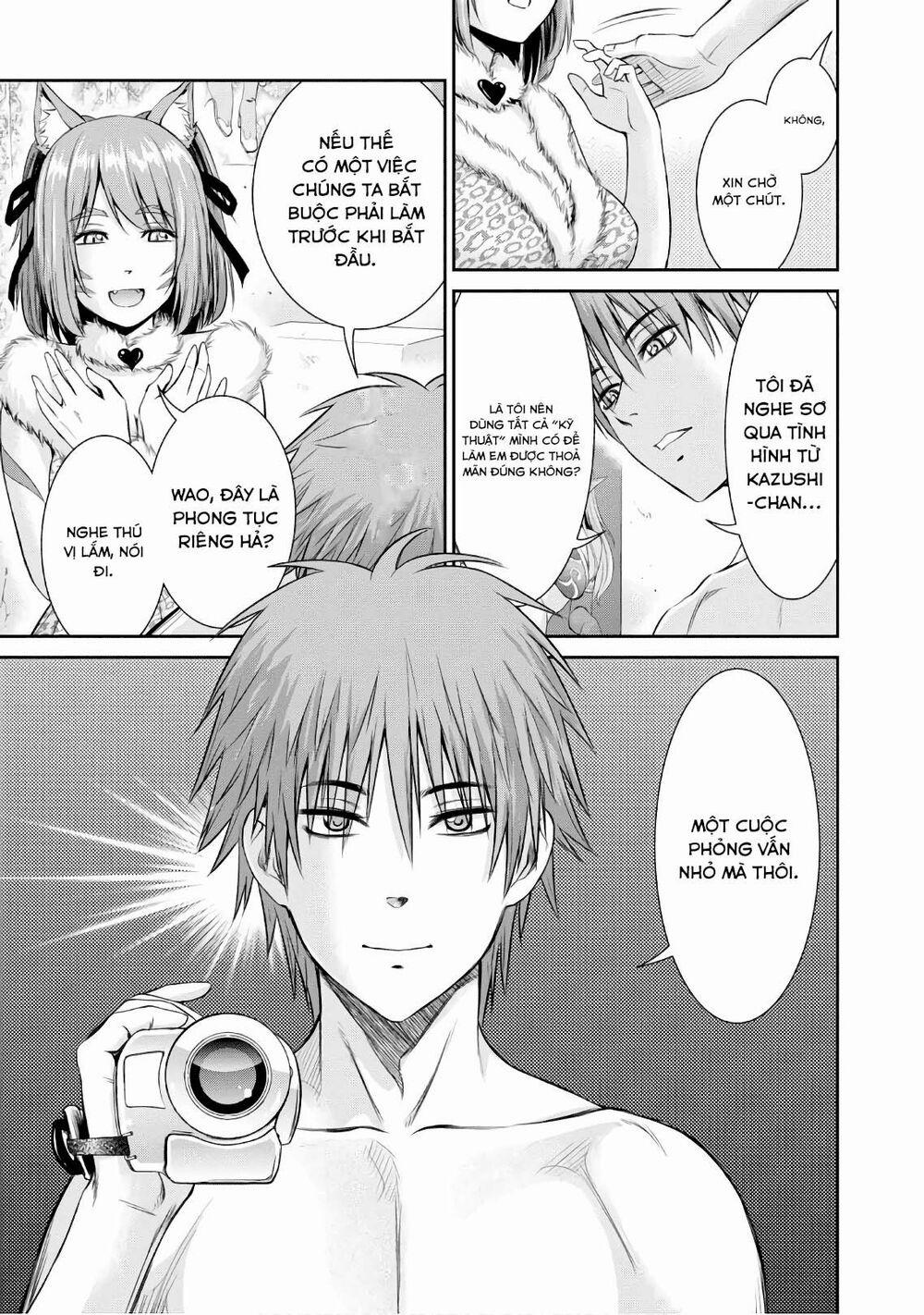 Yojouhan Isekai Kouryuuki 0 Cô gái tai mèo và đàm phán sống còn trang 17