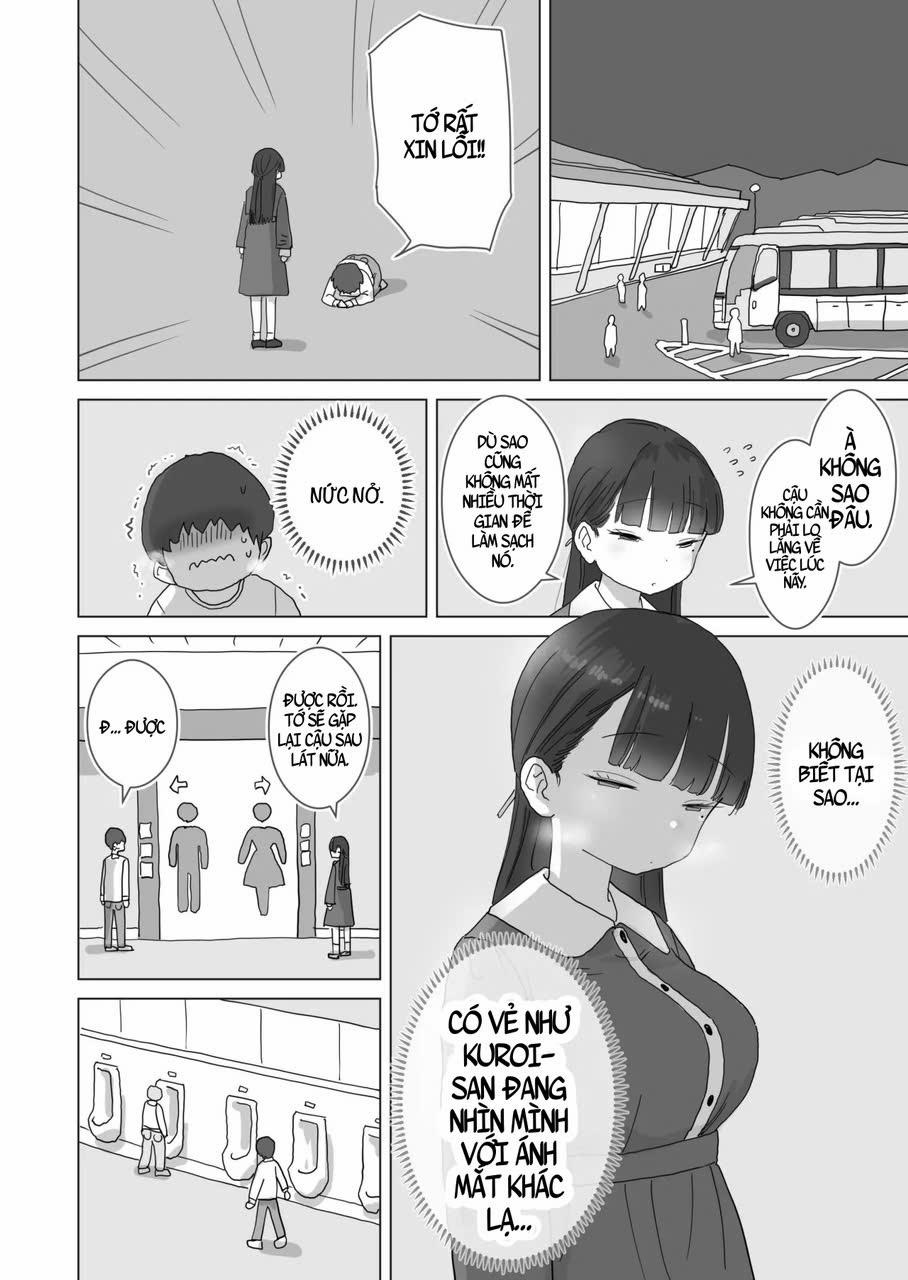 Yokou Bus Demo Kossori Nakadashi Sasete Kureru Classmate No Kuroi-San 1 trang 19