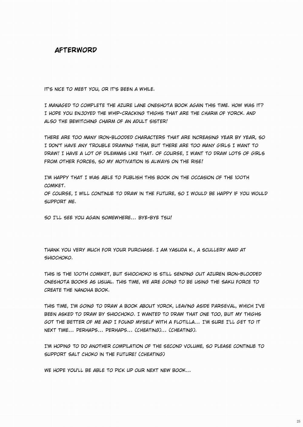 Yorck no Shota Yuuin Houshi (Azur Lane) Oneshot trang 23