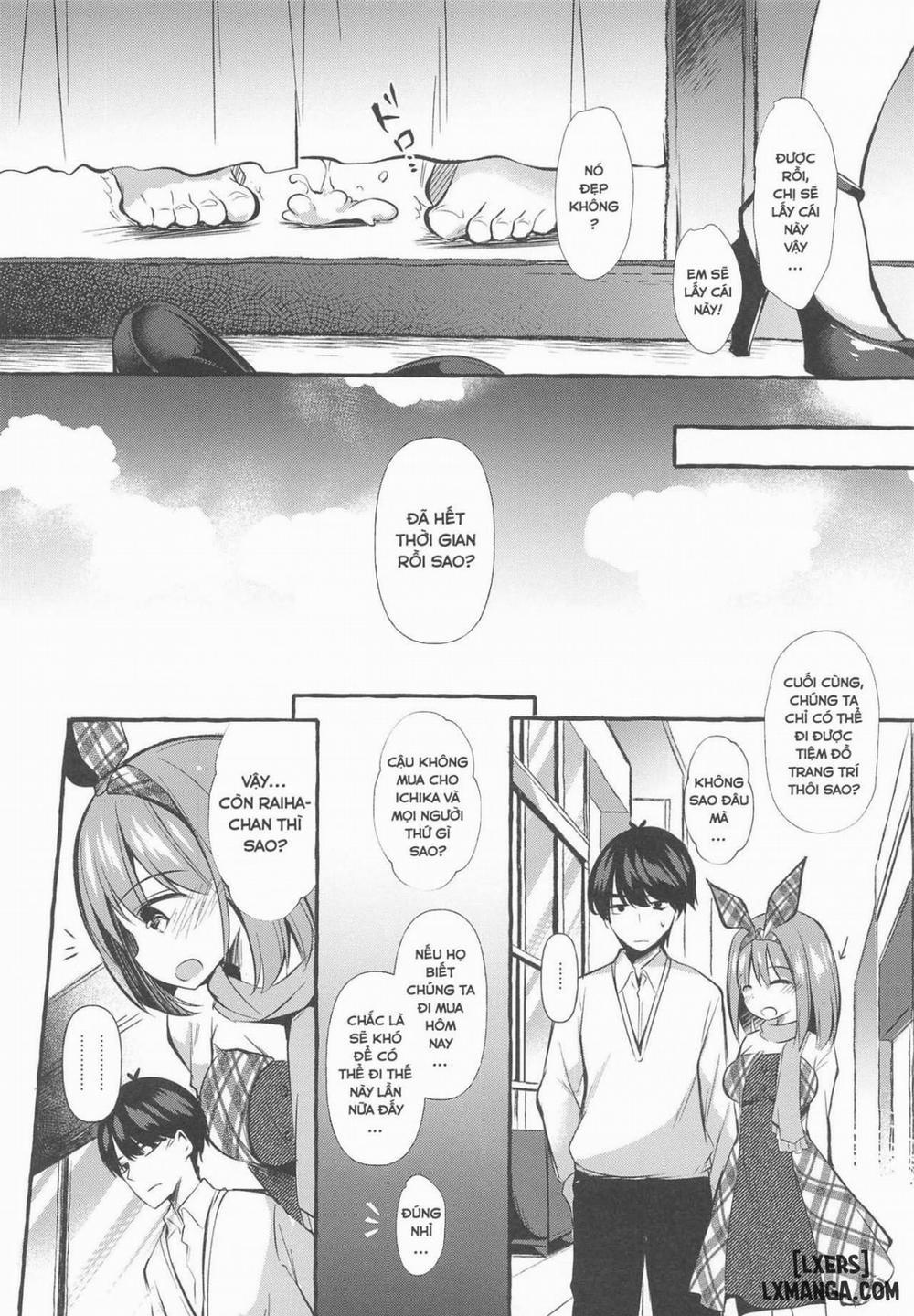 Yotsuba to Shichakushitsu de H Shiyo Oneshot trang 24