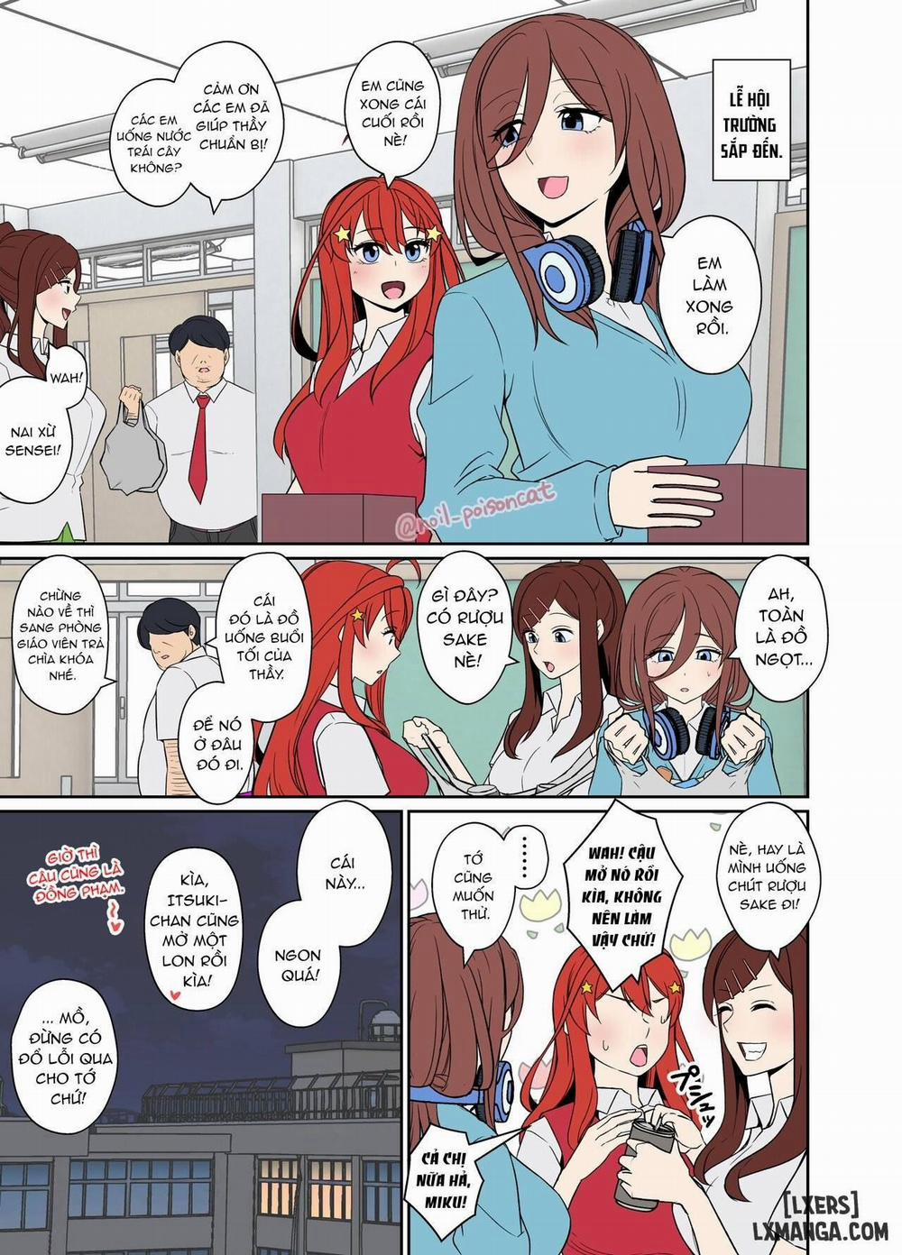 Yotta Nakano Miku ni Warui Koto o Suru Hanashi Oneshot trang 1