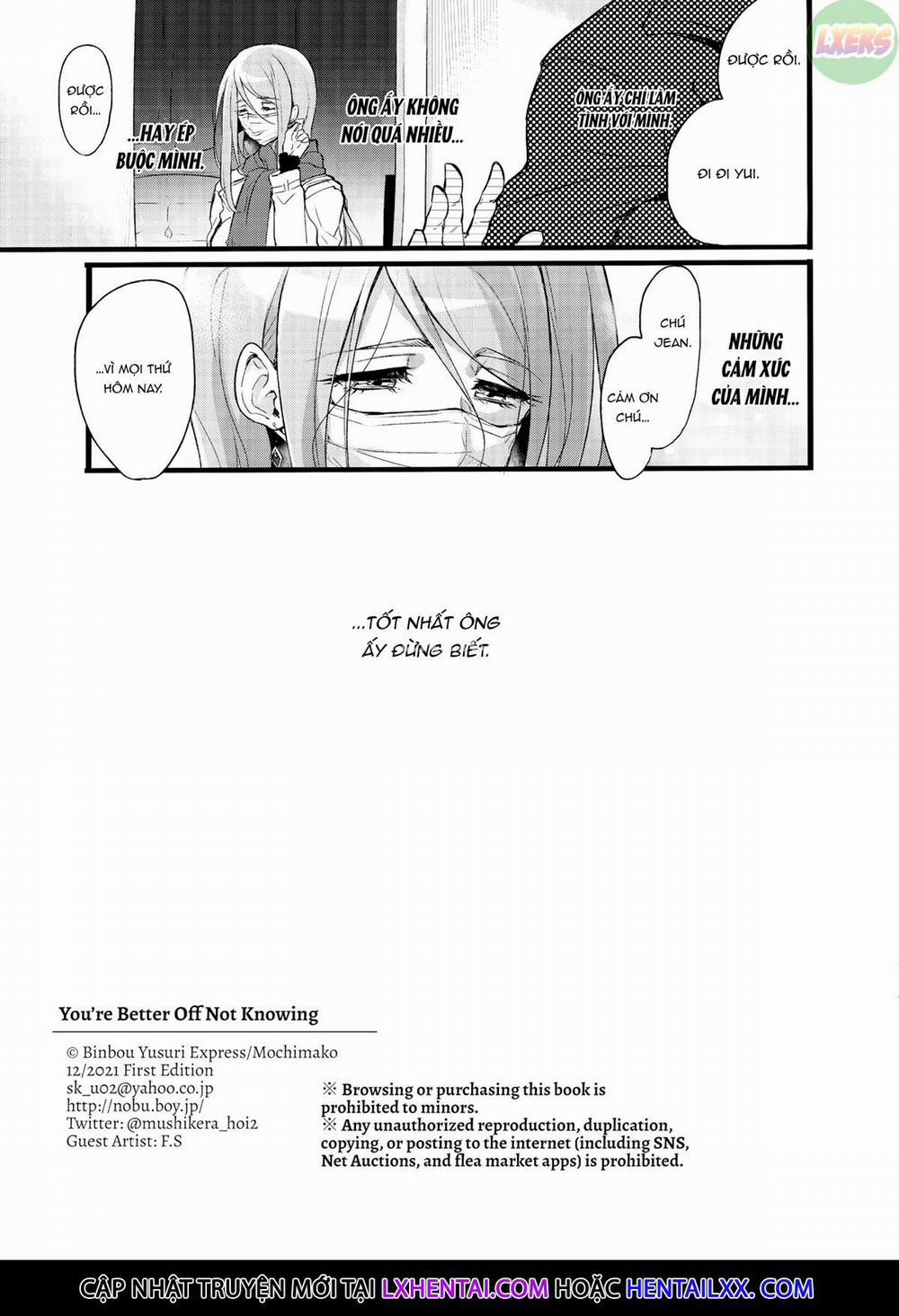 You're Better off Not Knowing Oneshot trang 20