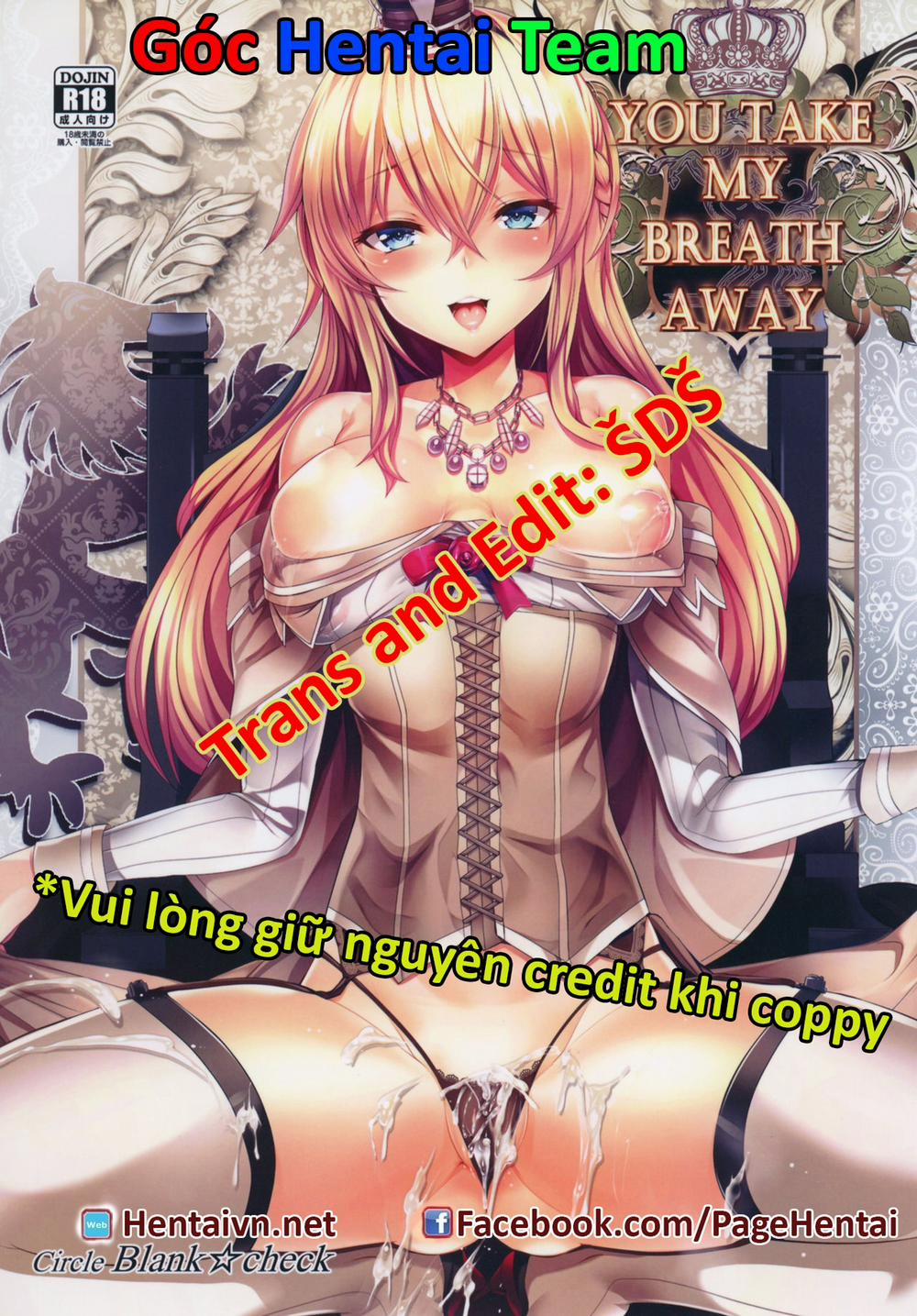 YOU TAKE MY BREATH AWAY (Kantai Collection) Oneshot trang 0