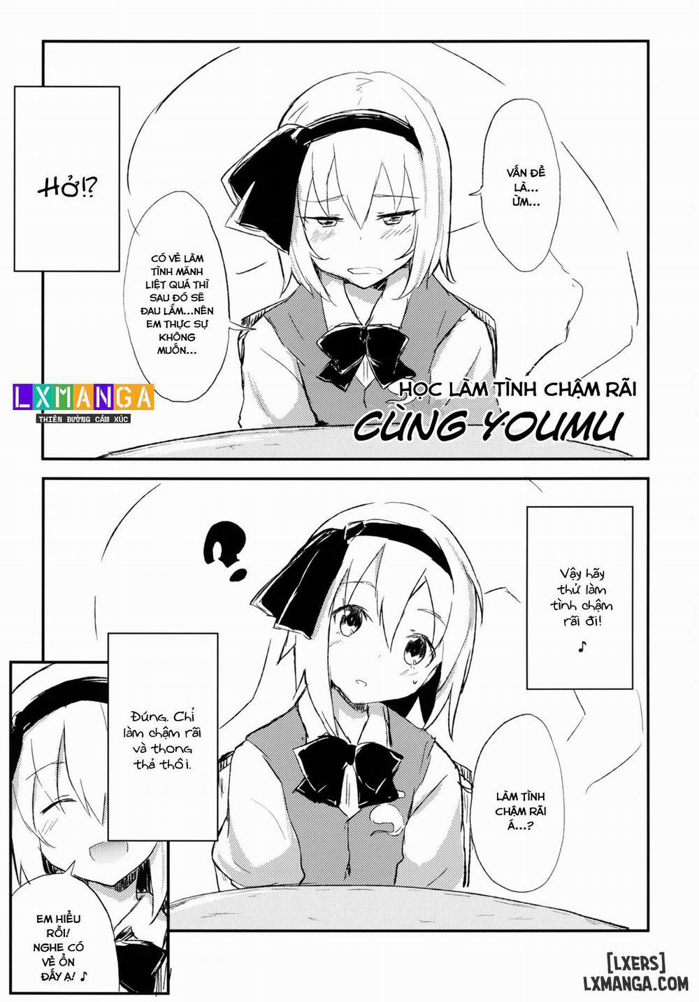 Youmu de Manabu Slow Sex Oneshot. trang 5