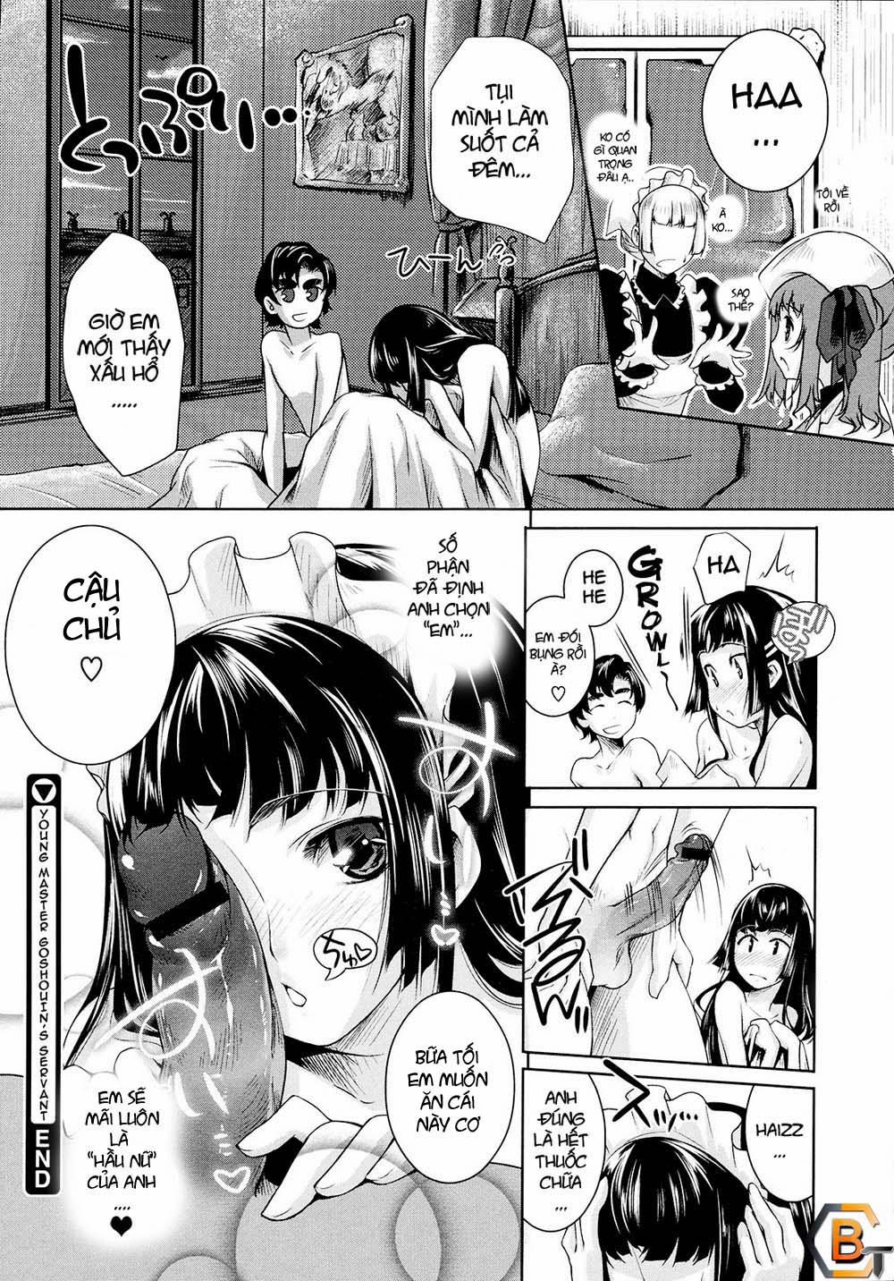 Young Master Goshouin's Servant Oneshot trang 19