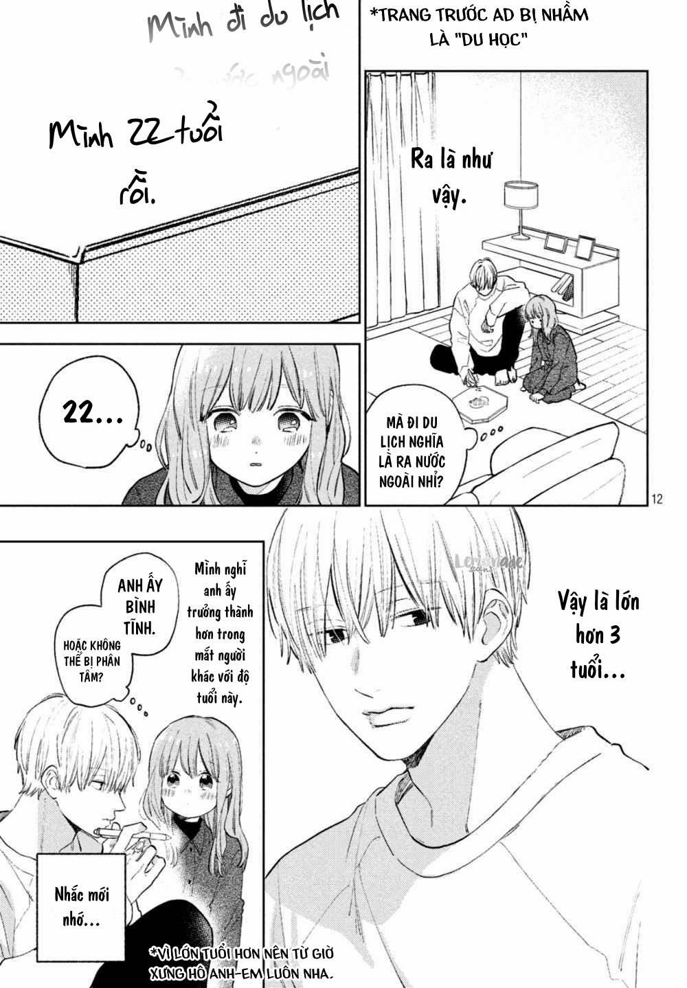 Yubisaki To Renren 7 trang 9