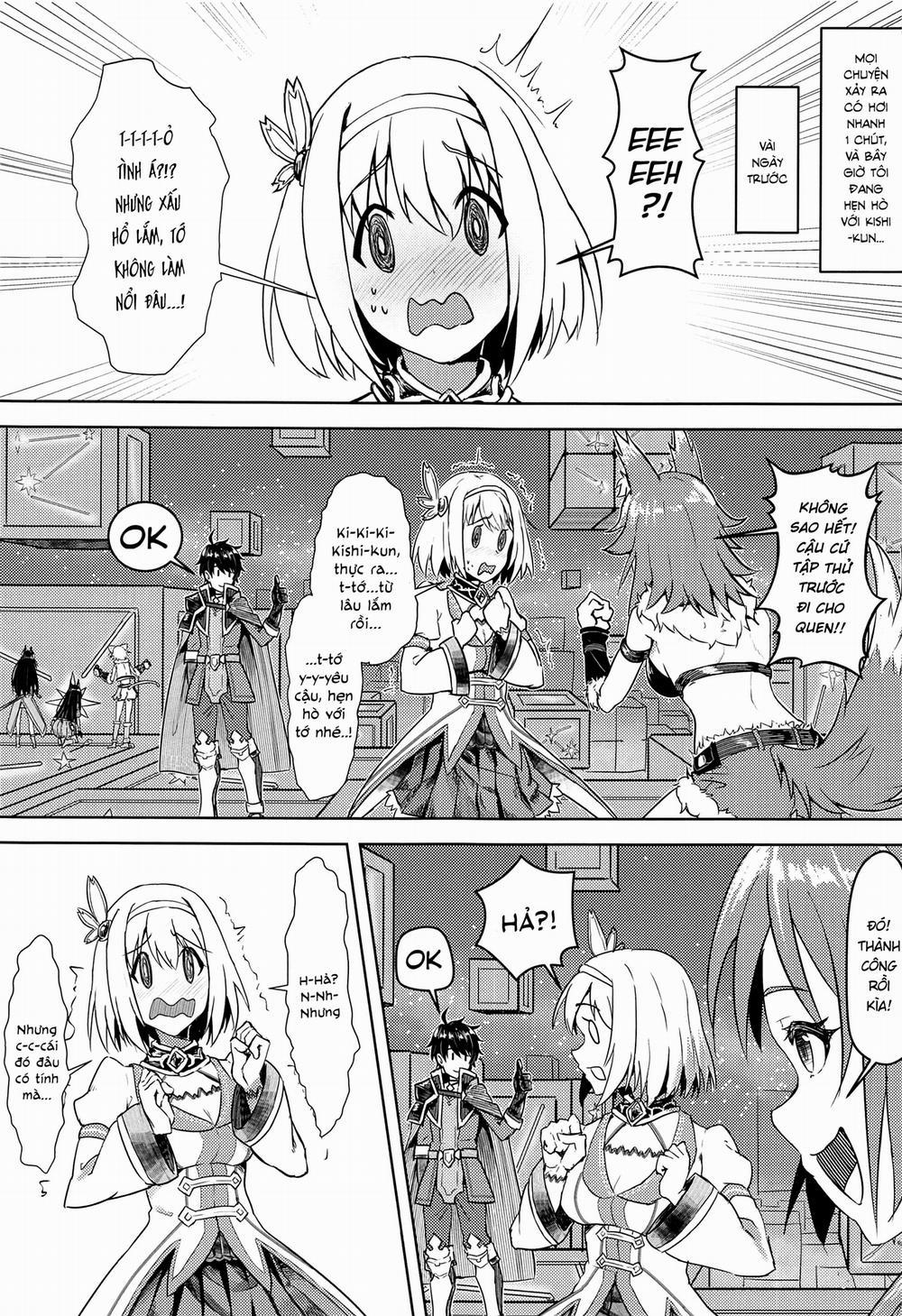 Yui-chan to Kishi-kun Futarikiri no Hitotoki Oneshot trang 2