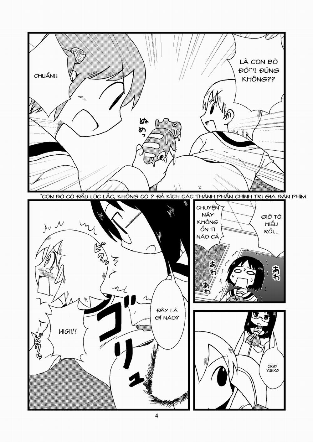 Yukko ni tsukkomi manga (Nichijou) Oneshot (không che) trang 3