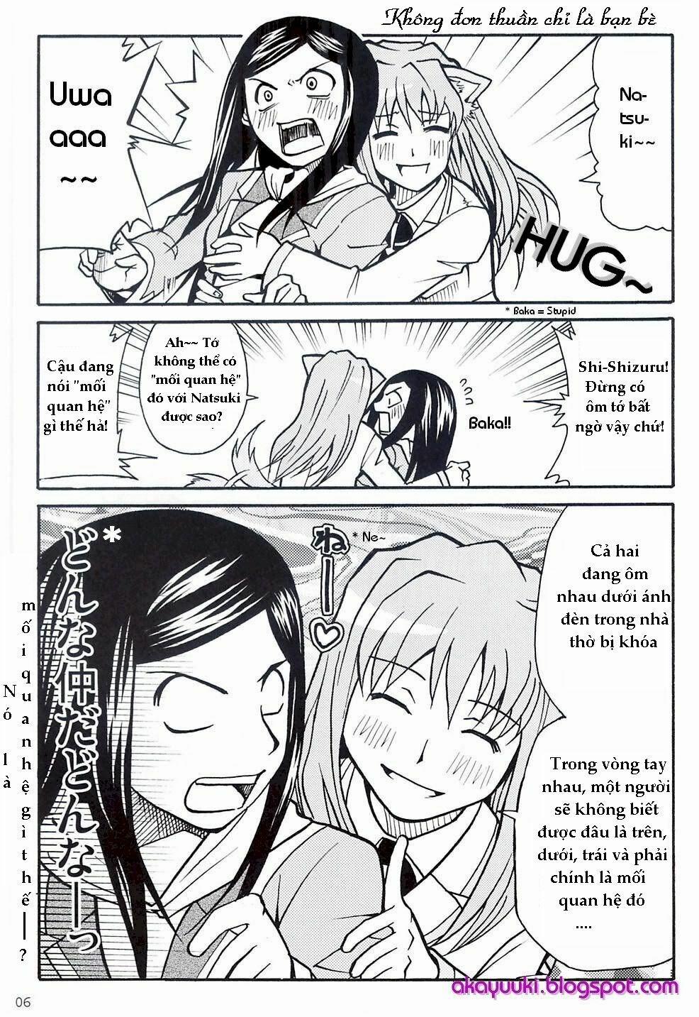 Yuri Doujinshi Shizuru X Natsuki 2 trang 10