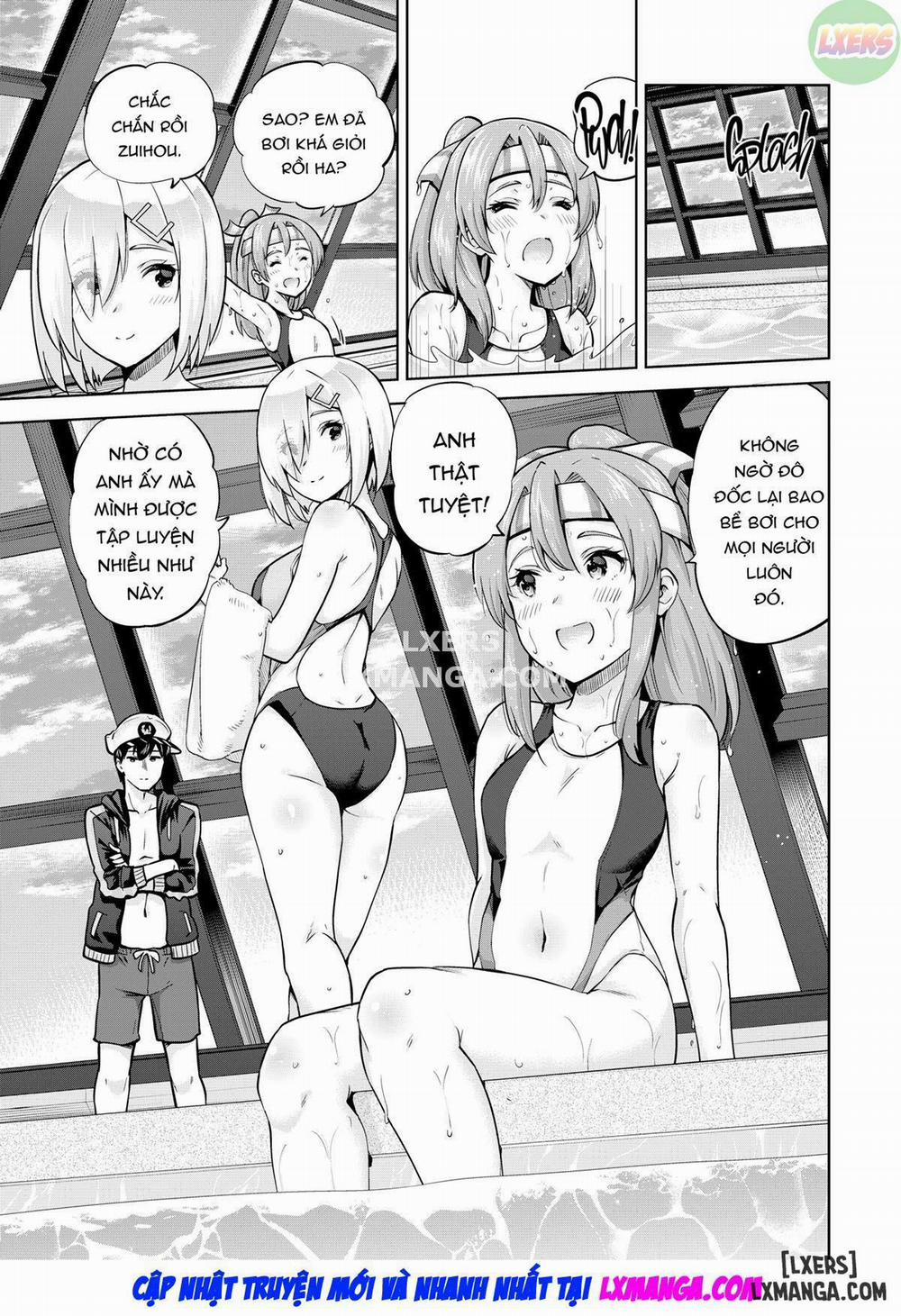 Zuihou and Hamakaze in Racing Swimsuits Oneshot trang 4