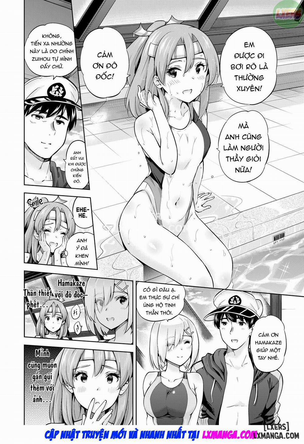 Zuihou and Hamakaze in Racing Swimsuits Oneshot trang 5